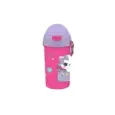 MUST TEAM Παγουρι Νηπιου Πλαστικο 500ml Me Καλαμακι Για Κοριτσια 9X19cm