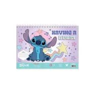 LILO & STITCH Μπλοκ Ζωγραφ 23X33 40Φυλ Αυτοκ-Στενσιλ- 2Σελ Χρ 2 σχέδια
