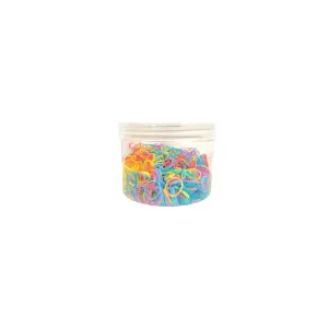 BEAUTY SALON Λαστιχάκια Ράστα Πολύχρωμα σε Κουτάκι 20gr