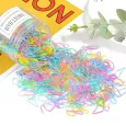 BEAUTY SALON Λαστιχάκια Ράστα Πολύχρωμα σε Κουτάκι 20gr BEAUTY SALON Λαστιχάκια Ράστα Πολύχρωμα σε Κουτάκι 20gr