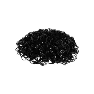 BEAUTY SALON Λαστιχάκια Ράστα Μαύρα Λεπτά σε Κουτάκι 15gr