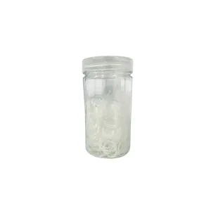 5207440004031BEAUTY SALON Λαστιχάκια Ράστα Διάφανα Βάζο 15gr_beautyfree.gr