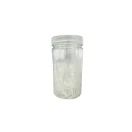 5207440004031BEAUTY SALON Λαστιχάκια Ράστα Διάφανα Βάζο 15gr_beautyfree.gr