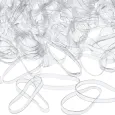 BEAUTY SALON Λαστιχάκια Ράστα Διάφανα Βάζο 15gr BEAUTY SALON Λαστιχάκια Ράστα Διάφανα Βάζο 15gr