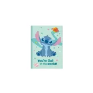 LILO & STITCH Ημερολογιο Με Κλειδαρια 12Χ18cm 60Φ 60gr Και Στυλο Με Pom Pom