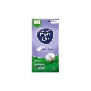 5201263000287EVERYDAY Σερβιετακια Normal Cotton 30 τμχ_beautyfree.gr
