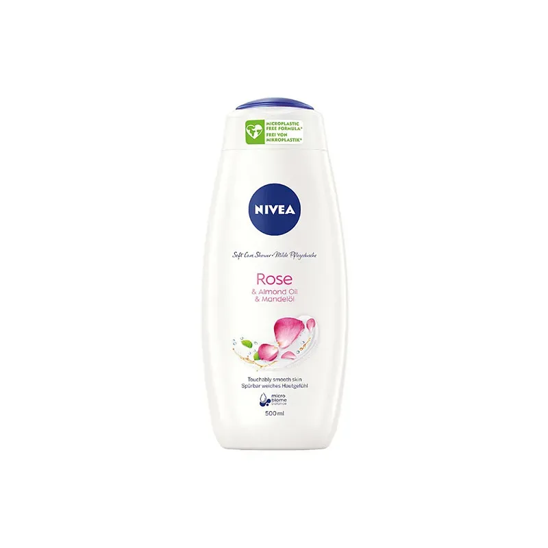 4005900727978NIVEA Αφρόλουτρο Rose & Almond Oil 750ml_beautyfree.gr