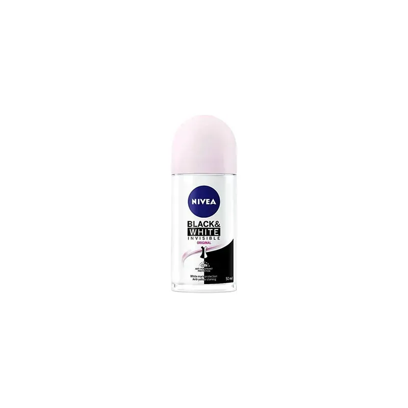 4005900388636NIVEA Deo Roll-On Invisible For Black & White Clear 50ml_beautyfree.gr