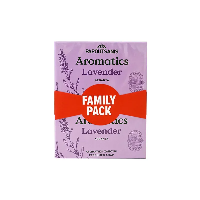 5201109006480PAPOUTSANIS ΣΑΠΟΥΝΙ ΚΑΡΑΒΑΚΙ ΜΑΣΣΑΛΙΑΣ LAVENDER 4X125γρ FAMILY PACK_beautyfree.gr 5201109006480PAPOUTSANIS ΣΑΠΟΥΝΙ ΚΑΡΑΒΑΚΙ ΜΑΣΣΑΛΙΑΣ LAVENDER 4X125γρ FAMILY PACK_beautyfree.gr