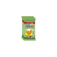 5201263078514WET HANKIES Υγρά Μαντηλάκια Wet Lemon 4X15_beautyfree.gr