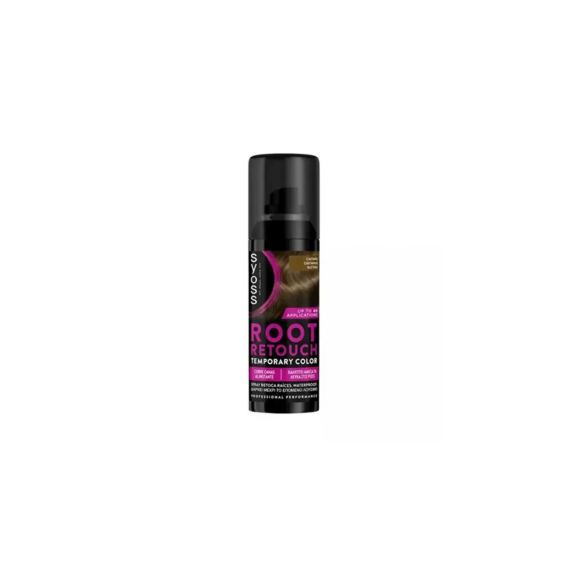 8410436482769SYOSS Root Retouch Temporary Color Καστανό 120ml_beautyfree.gr 8410436482769SYOSS Root Retouch Temporary Color Καστανό 120ml_beautyfree.gr