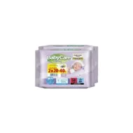 5201263078347BabyCare Mini Pack Μωρομάντηλα Calming (2x20τμχ)_beautyfree.gr