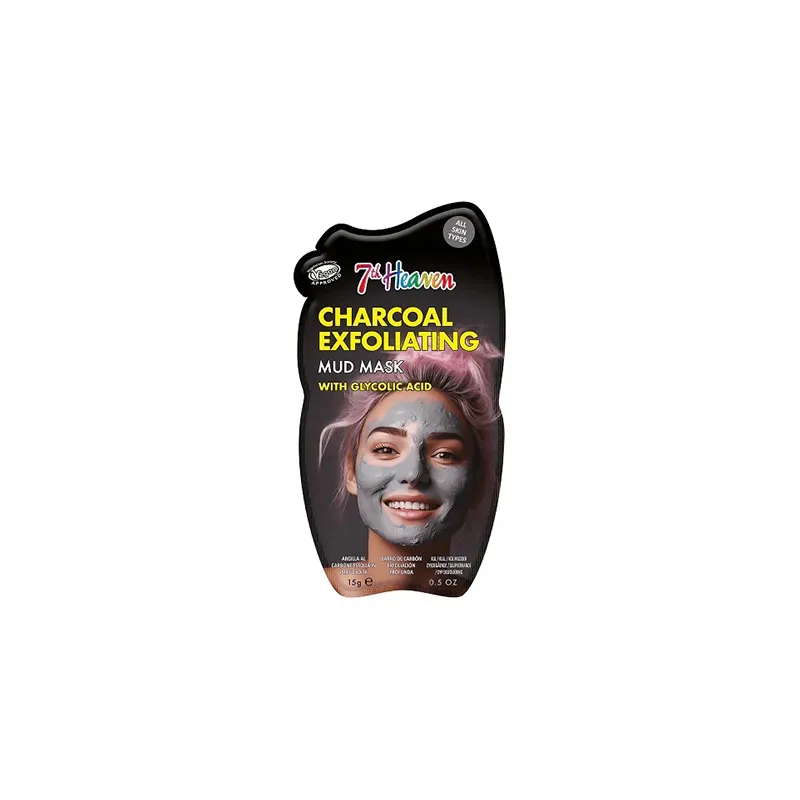 7th Heaven Charcoal Mud with Glycolic Acid 15 g