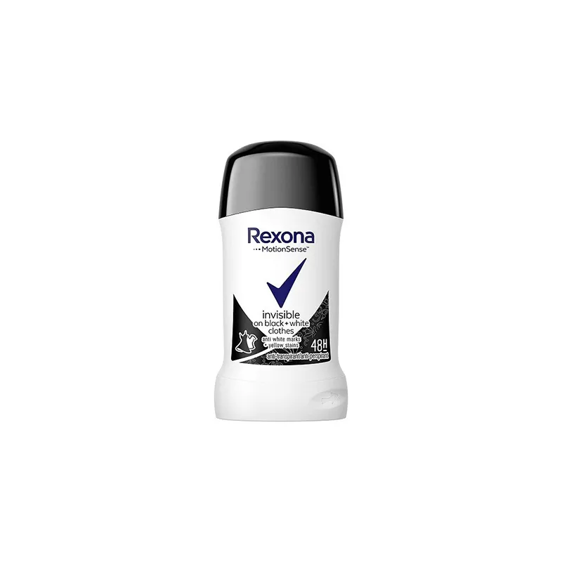 REXONA Deo Stick Invisible Black & White 40ml REXONA Deo Stick Invisible Black & White 40ml