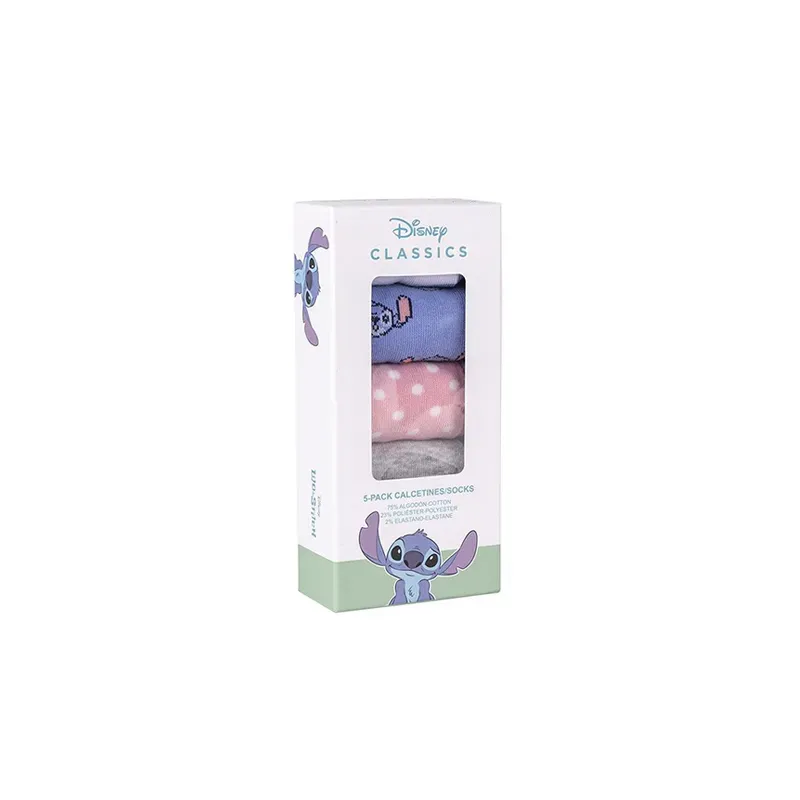 8445484322101DISNEY Stitch Κάλτσες Pack 5τμχ Νο 27/30_beautyfree.gr 8445484322101DISNEY Stitch Κάλτσες Pack 5τμχ Νο 27/30_beautyfree.gr
