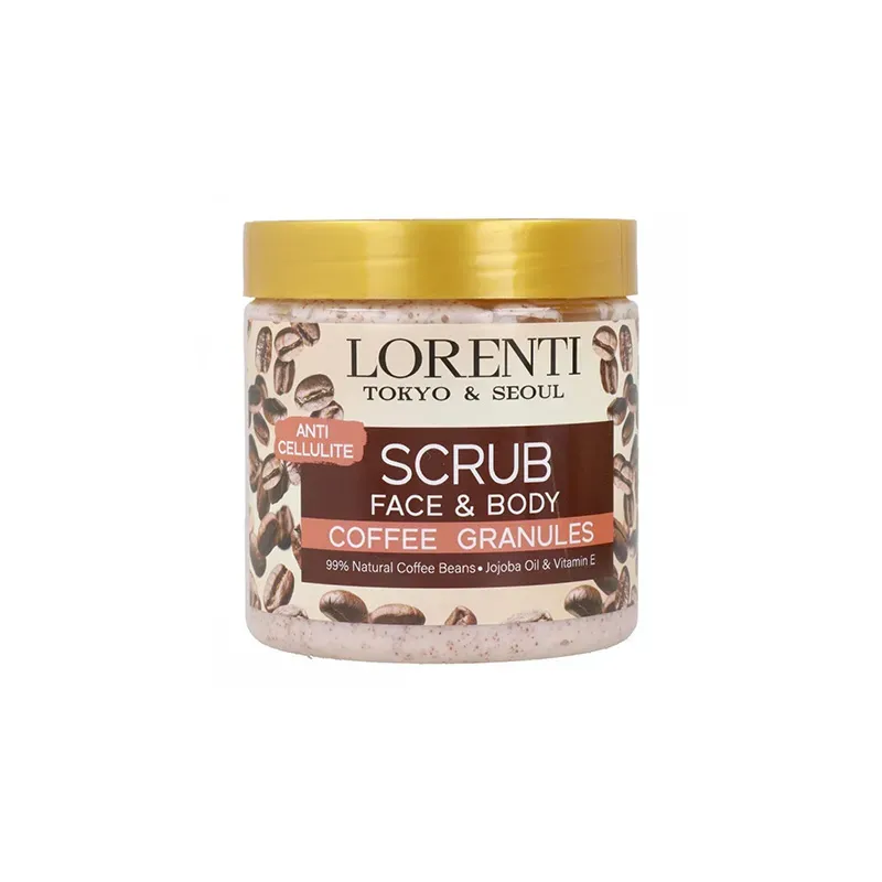 8682952790172LORENTI Face & Body Scrub Coffee 500ml _beautyfree.gr 8682952790172LORENTI Face & Body Scrub Coffee 500ml _beautyfree.gr