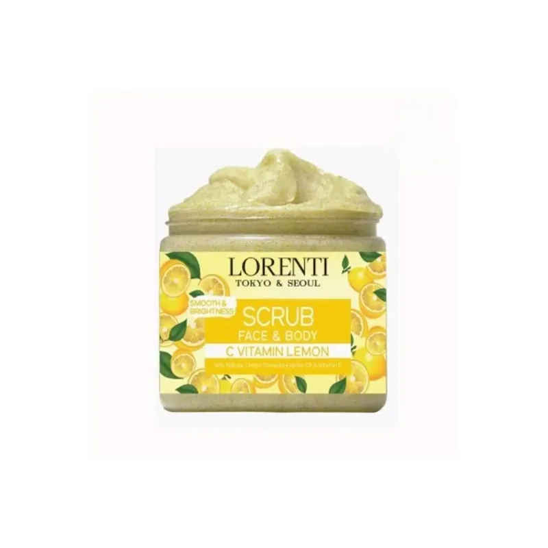 8682952797010LORENTI Face & Body Scrub Lemon 500ml _beautyfree.gr 8682952797010LORENTI Face & Body Scrub Lemon 500ml _beautyfree.gr
