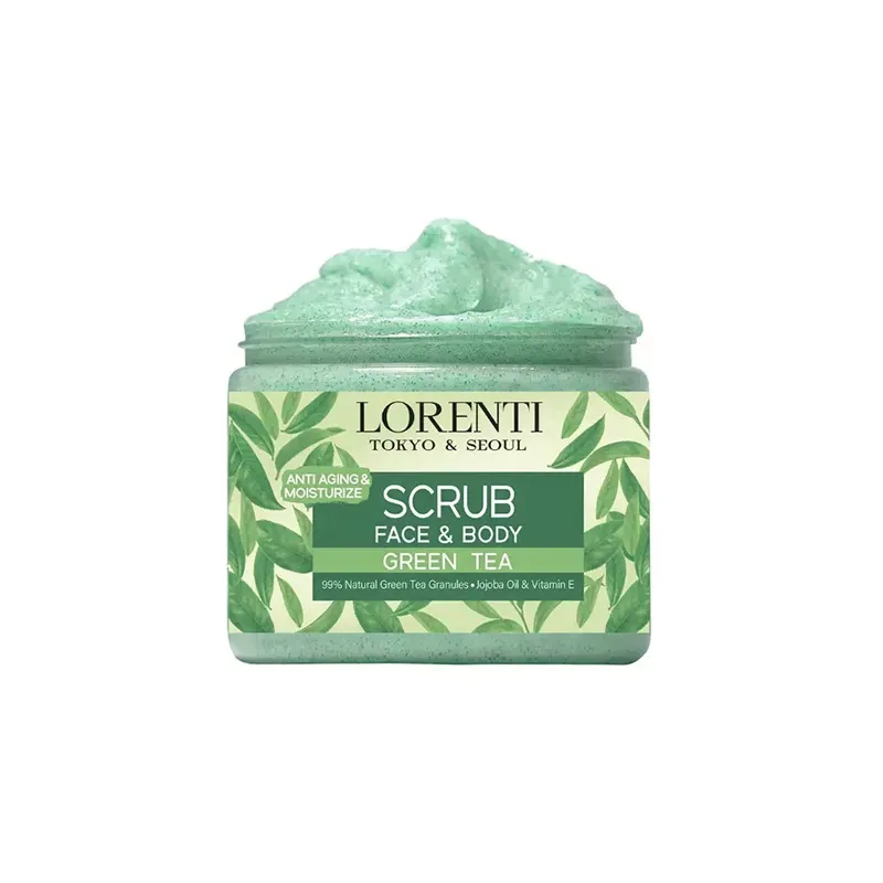 8682952790196LORENTI Face & Body Scrub Green Tea 500ml _beautyfree.gr 8682952790196LORENTI Face & Body Scrub Green Tea 500ml _beautyfree.gr