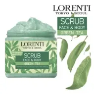 LORENTI Face & Body Scrub Green Tea 500ml