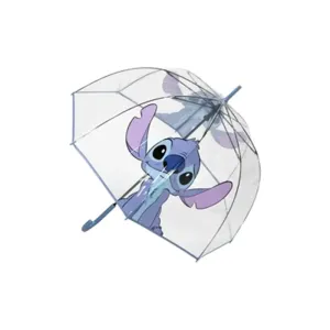 8445484136449DISNEY Παιδική Διαφανής Ομπρέλα Stitch_beautyfree.gr