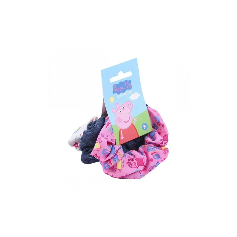 8445484056273PEPPA PIG Παιδικό Σετ Scrunchies 3 τμχ_beautyfree.gr