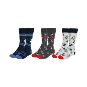 8445484436655DISNEY ΜΙCΚΕΥ Unisex Κάλτσες - 3 Τεμαχίων (ν.36-43)_beautyfree.gr