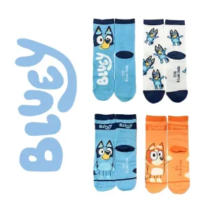 8445484472295BLUEY Unisex Κάλτσες - 4 Τεμαχίων (ν.23-26)_beautyfree.gr