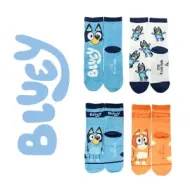 8445484472295BLUEY Unisex Κάλτσες - 4 Τεμαχίων (ν.23-26)_beautyfree.gr