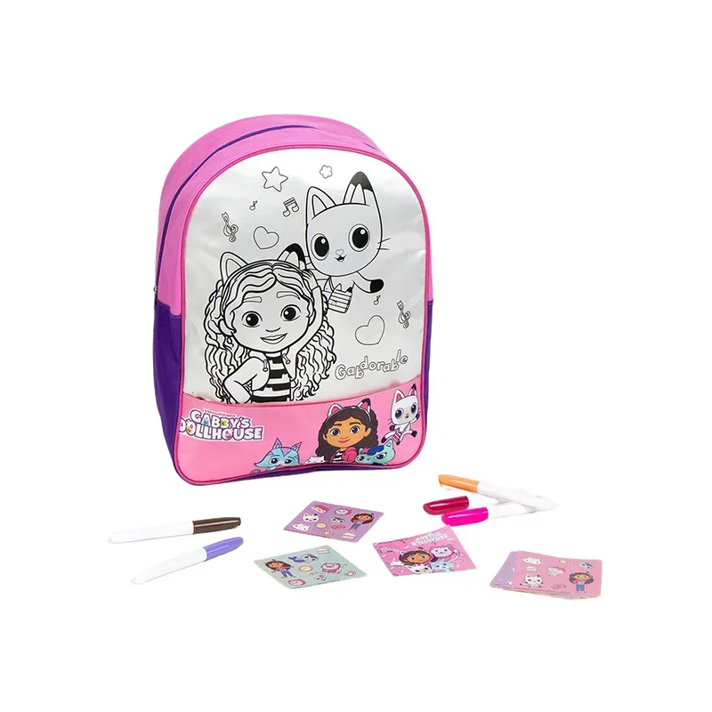 8445484513738GABBY´S DOLLHOUSE Σακίδιο Πλάτης – Σετ Δημιουργικής Απασχόλησης για Παιδιά_beautyfree.gr