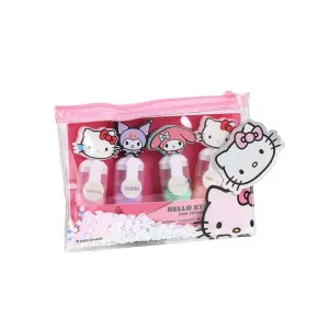 8445484512359HELLO KITTY Σετ Φωσφορούχοι Μαρκαδόροι σε Κασετίνα (4 τεμαχίων)_beautyfree.gr