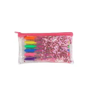 8445484577266BARBIE Σετ Gel Στυλό με Πολύχρωμο Μελάνι σε Κασετίνα (6 τεμαχίων)_beautyfree.gr