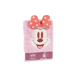 8445484524703DISNEY ΜΙΝΝΙΕ Ροζ Βελουτέ Σημειωματάριο _beautyfree.gr