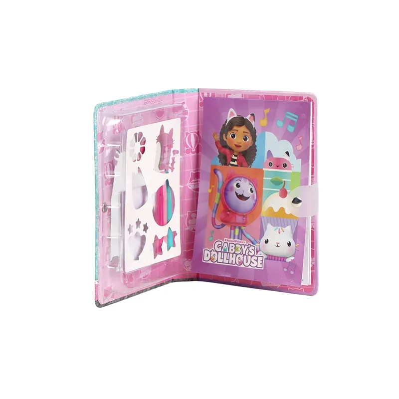 8445484577426GABBY´S DOLLHOUSE Σετ Δημιουργικής Ζωγραφικής με Στένσιλ & Αξεσουάρ_beautyfree.gr