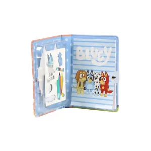 8445484577402BLUEY Σετ Δημιουργικής Ζωγραφικής με Στένσιλ & Αξεσουάρ_beautyfree.gr