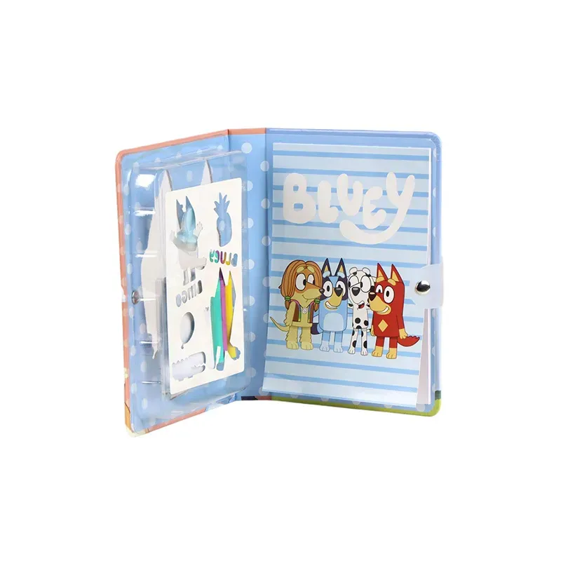 8445484577402BLUEY Σετ Δημιουργικής Ζωγραφικής με Στένσιλ & Αξεσουάρ_beautyfree.gr