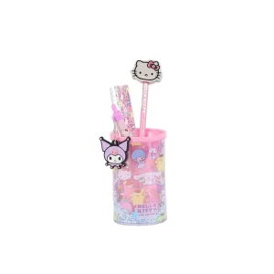 8445484524789HELLO KITTY Σετ Γραφικής Ύλης με Μολυβοθήκη_beautyfree.gr