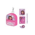 8445484512373GABBY´S DOLLHOUSE Σακίδιο Μπρελόκ με Γραφική Ύλη_beautyfree.gr