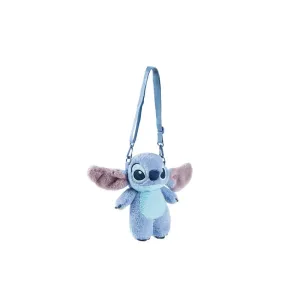 8445484473186DISNEY STITCH Πρακτικό Λούτρινο Τσαντάκι_beautyfree.gr