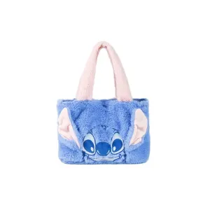 8445484524062DISNEY STITCH Λούτρινη τσάντα για ψώνια_beautyfree.gr
