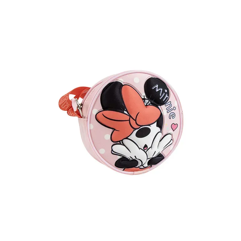 8445484469813DISNEY MINNIE Παιδικό Τσαντάκι (Στρόγγυλο) _beautyfree.gr
