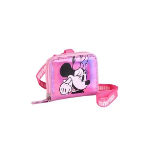 8445484577020DISNEY MINNIE Παιδικό Τσαντάκι Χειρός με Κορδόνι_beautyfree.gr