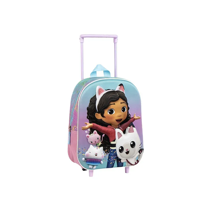 8445484538076GABBY´S DOLLHOUSE Σακίδιο Τρόλεϊ 3D_beautyfree.gr