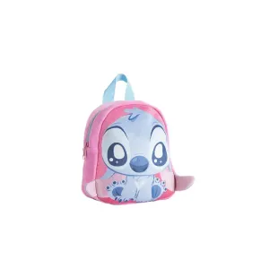 8445484509342DISNEY STITCH Παιδικό Λούτρινο Σακίδιο Πλάτης_beautyfree.gr