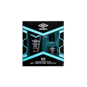 UMBRO Ice Mens Gift Set Shower Gel 60ml & Eau De Toilette 20ml
