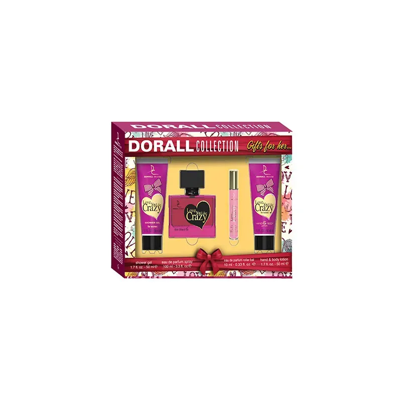 6291012876743DORALL Love you like Crazy 4 pcs Gift Set_beautyfree.gr