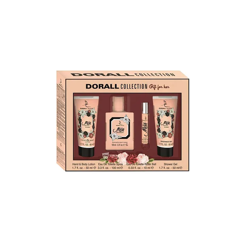 6291012901056DORALL Miss Blossom 4 pcs Gift Set_beautyfree.gr