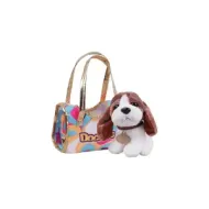 LUNA Toys Λούτρινο Σκυλάκι σε Τσάντα