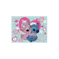 DISNEY STITCH 2 σε 1 Puzzle 100 τμχ που Φωσφορίζει στο Σκοτάδι