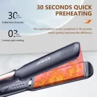 KEMEI Επαγγελματική Ισιωτική Μαλλιών με Κεραμικές Πλάκες (KM-3140)