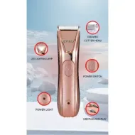 KEMEI 2 σε 1 Γυναικία Πλενόμενη Ξυριστική Μηχανή (KM-259)